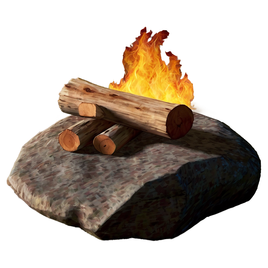 Campfire On Mountain Top Png Pjx