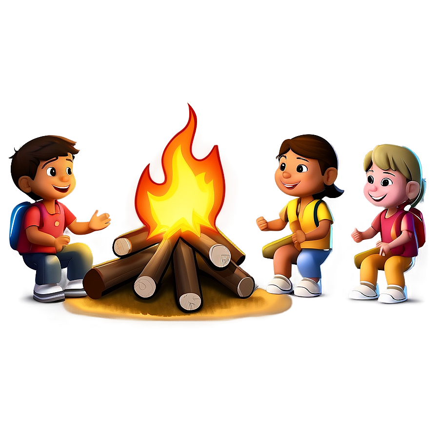 Campfire Story Scene Png 6