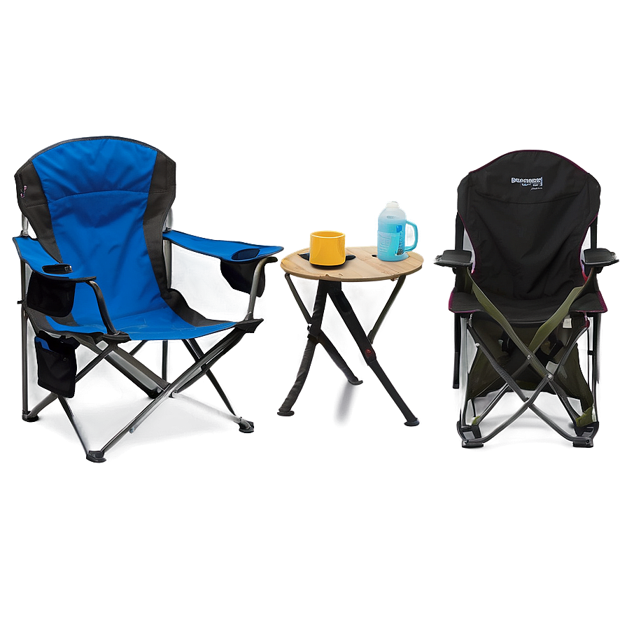 Camping Chair With Side Table Png Lfw