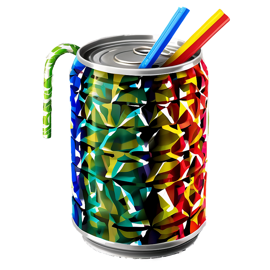 Can With Straw Png Nsj24