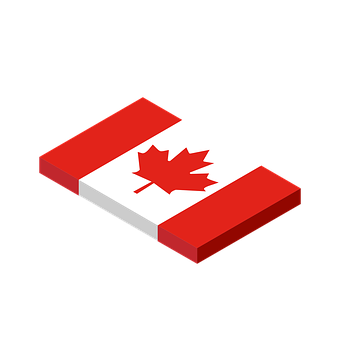 Canadian Flag Book Icon