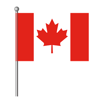 Canadian Flag Display