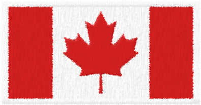 Canadian Flag Textured