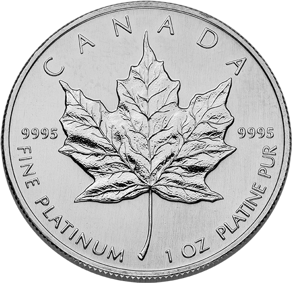 Canadian Platinum Maple Leaf Coin