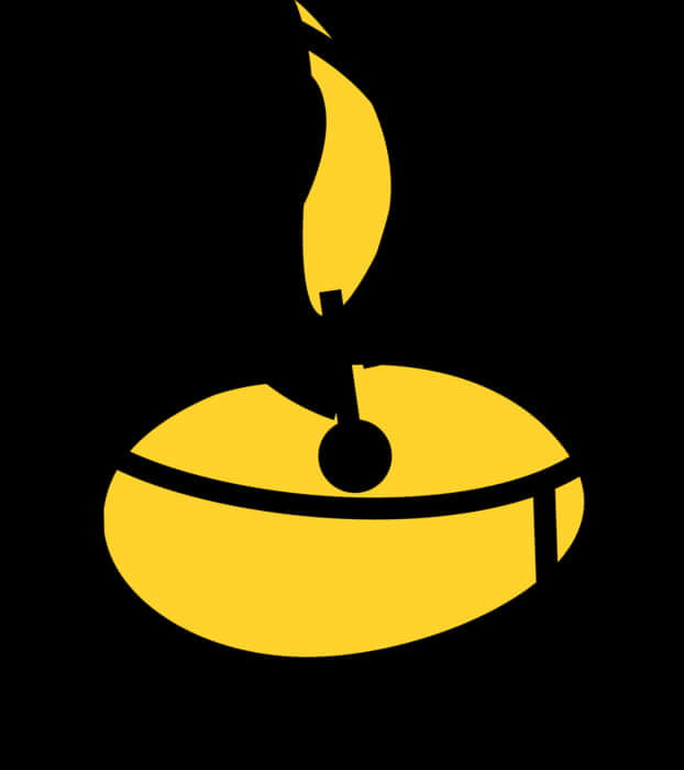 Candle Flame Graphic