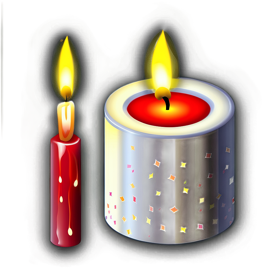 Candle Light Dinner Decoration Png 5