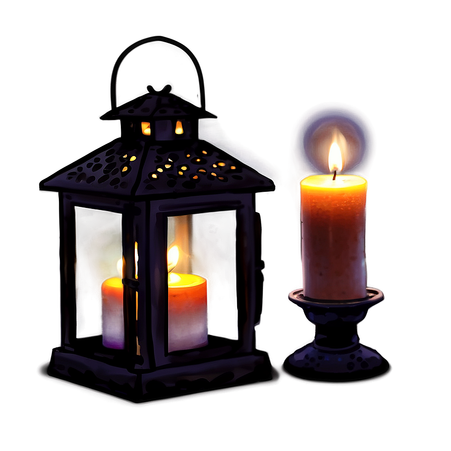 Candle Light Lantern Png 06262024