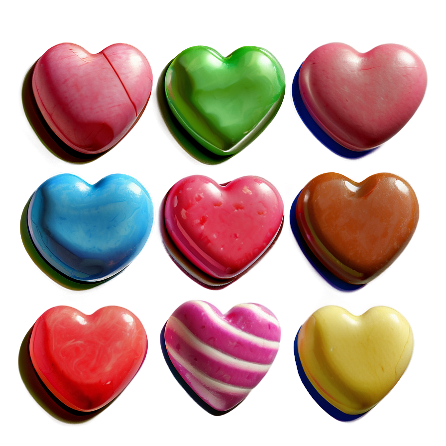 Candy Hearts Png 69