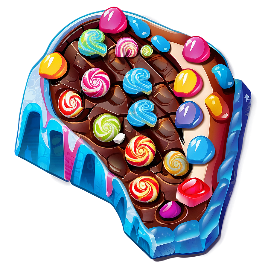 Candy Land Caramel Caves Png 77