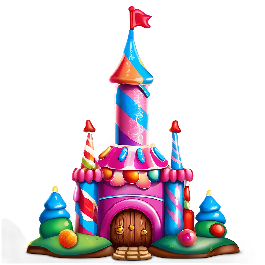 Candy Land Castle Image Png Adg