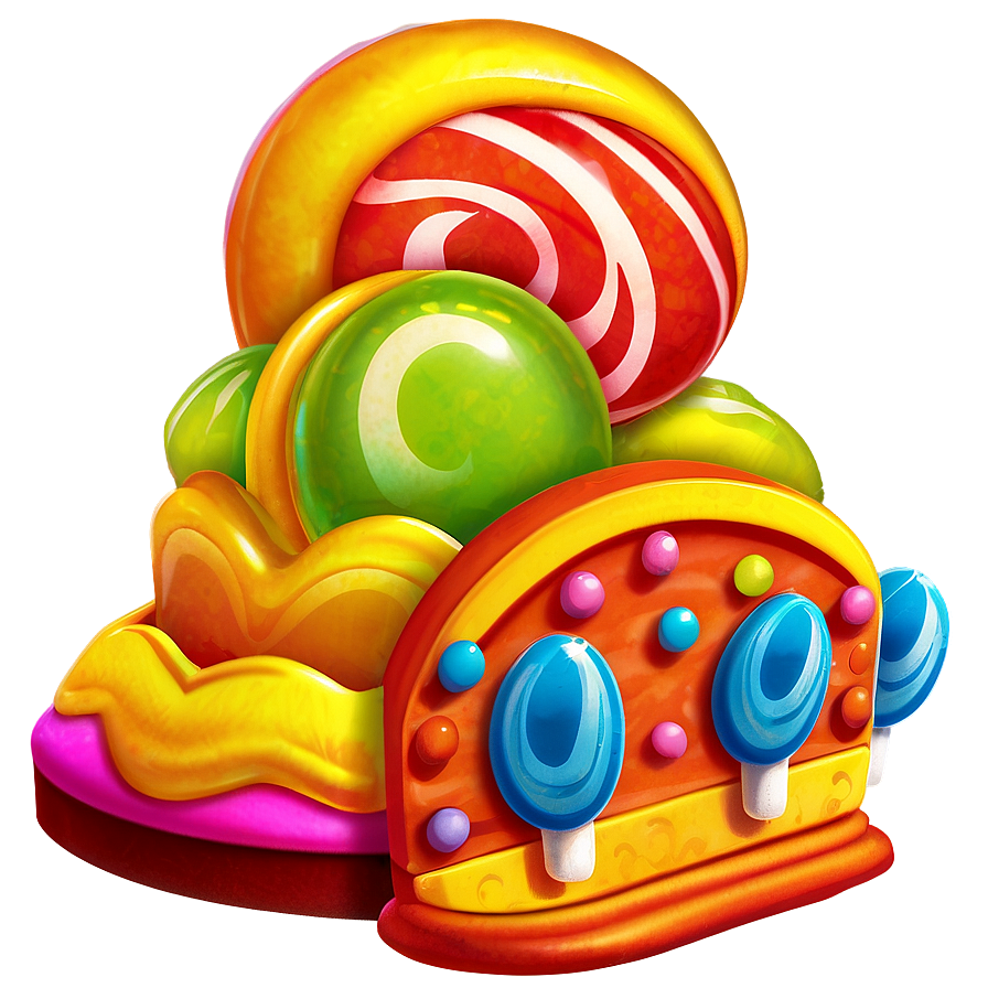 Candy Land Frosted Fairgrounds Png Kun