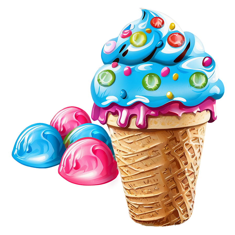 Candy Land Ice Cream Sea Png Eed