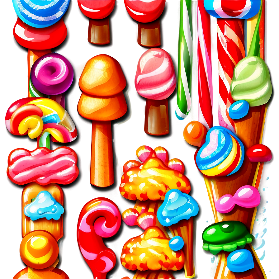 Candy Land Sugary Springs Png 99