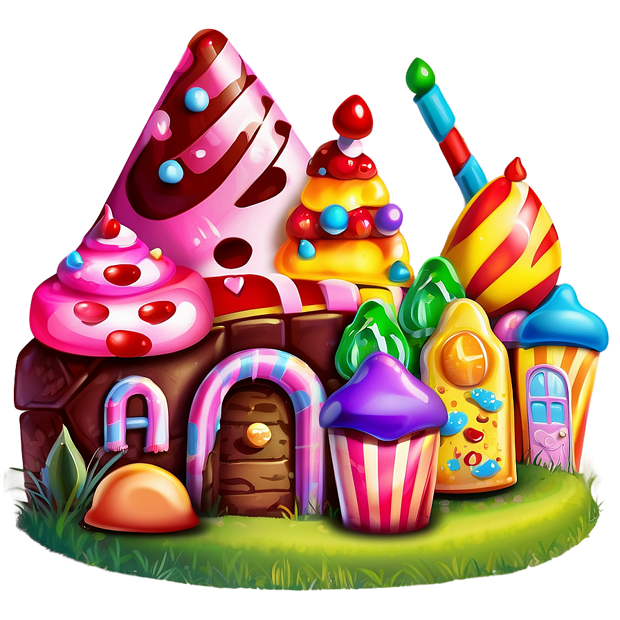 Candyland Confectionery Castle Png 90