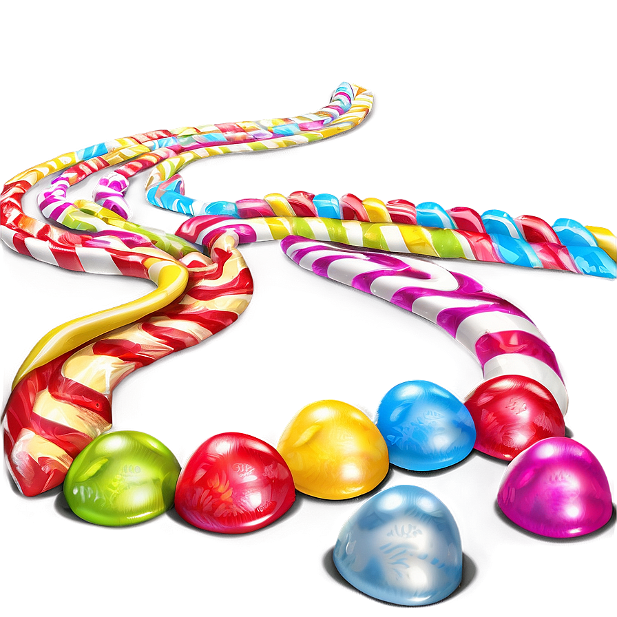 Candyland Rainbow Candy Road Png 10