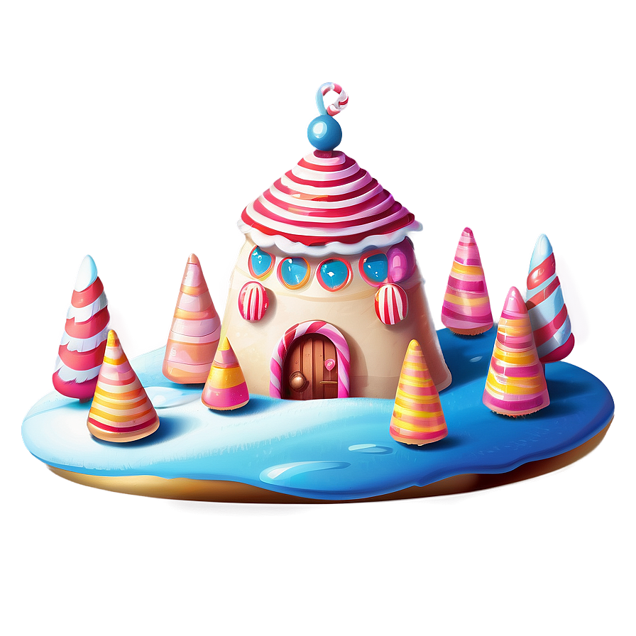 Candyland Wonderland Illustration Png Uki