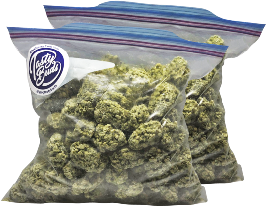 Cannabis Budsin Ziplock Bags