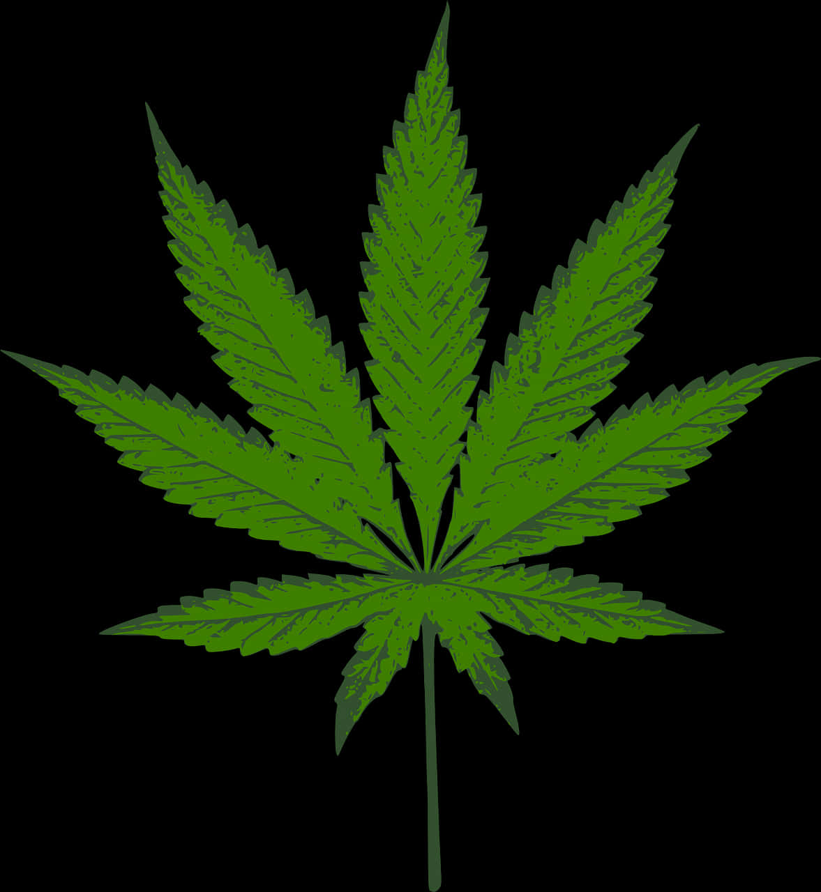 Cannabis Leaf Graphic