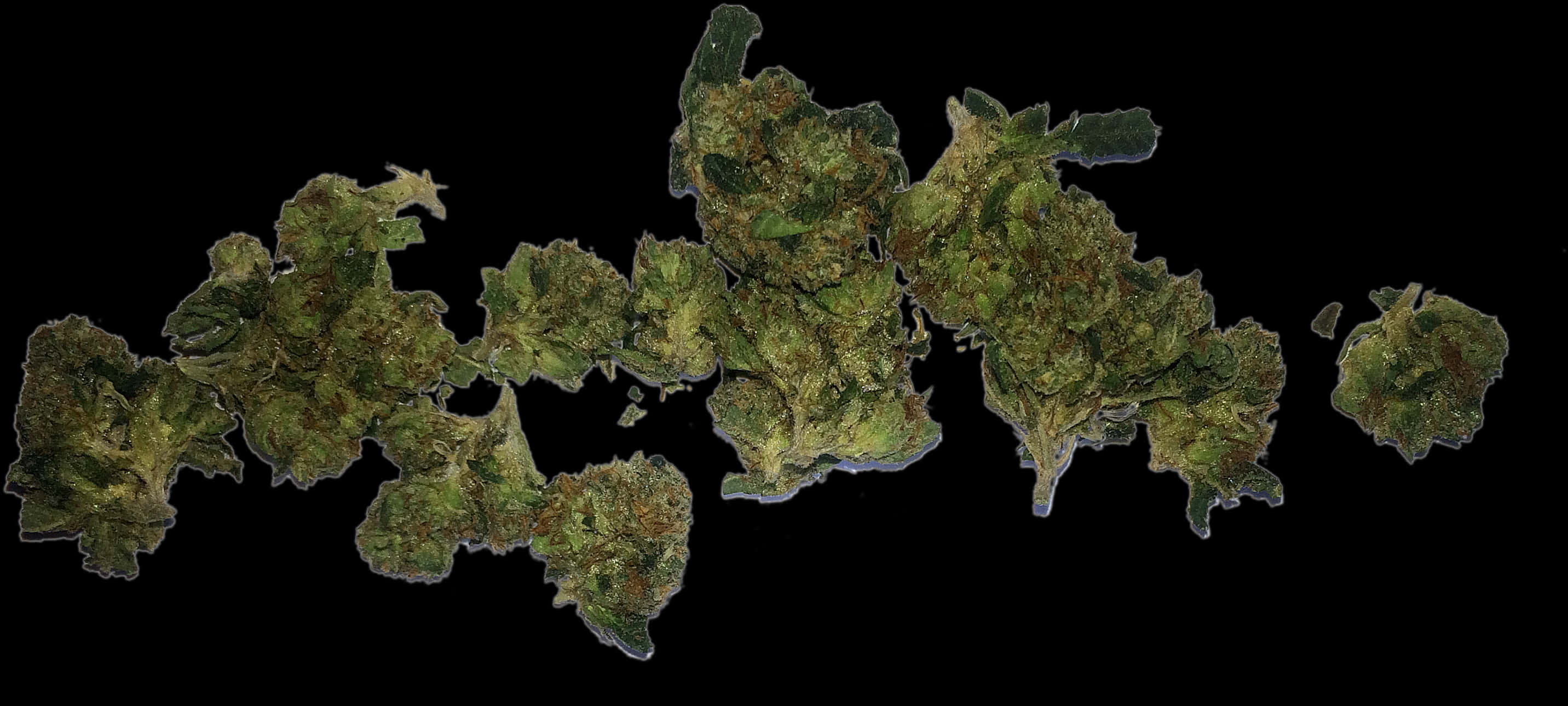 Cannabis Map Artwork