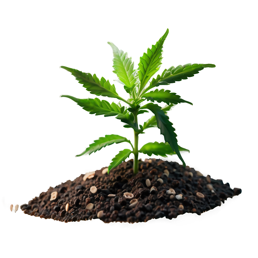 Cannabis Seedling Png 05032024