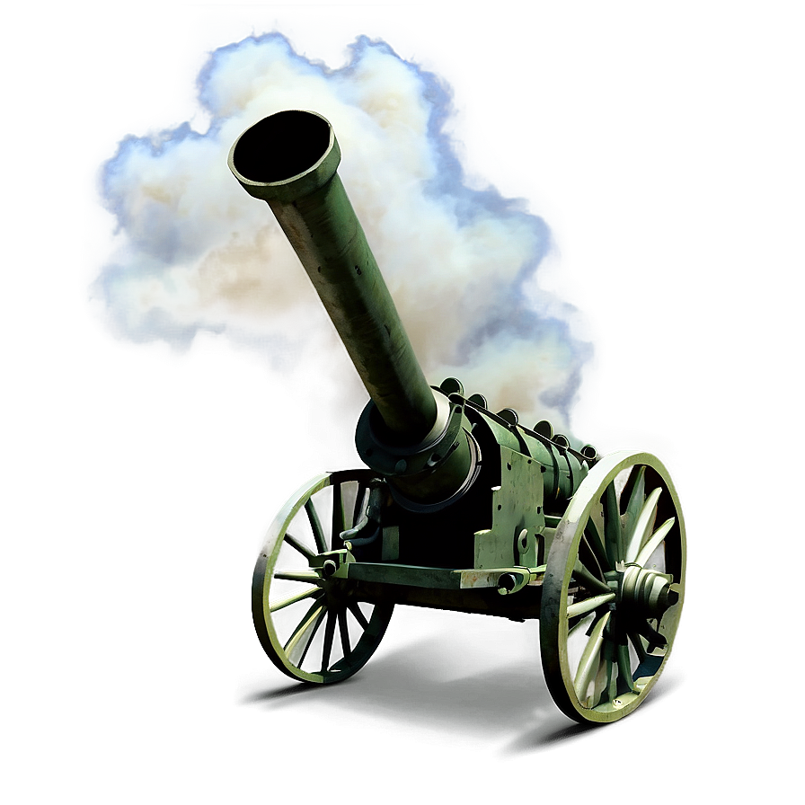 Cannon On Battlefield Png 17