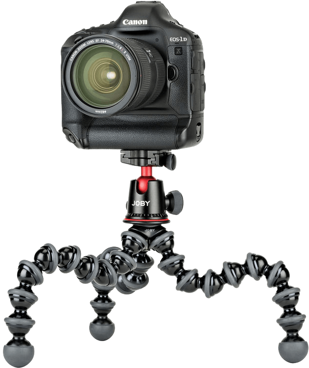 Canon Cameraon Joby Gorillapod