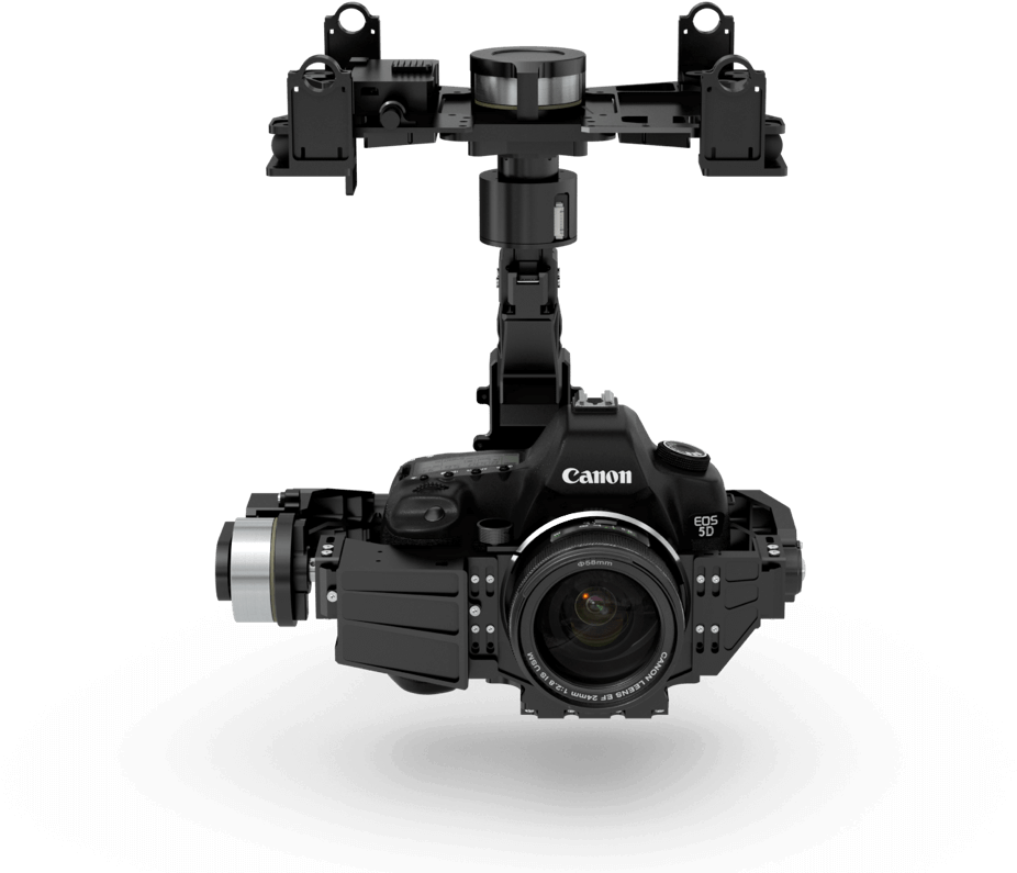 Canon E O S5 D Camera Gimbal Setup