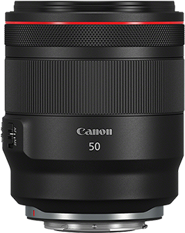Canon50mm Lens Product Shot
