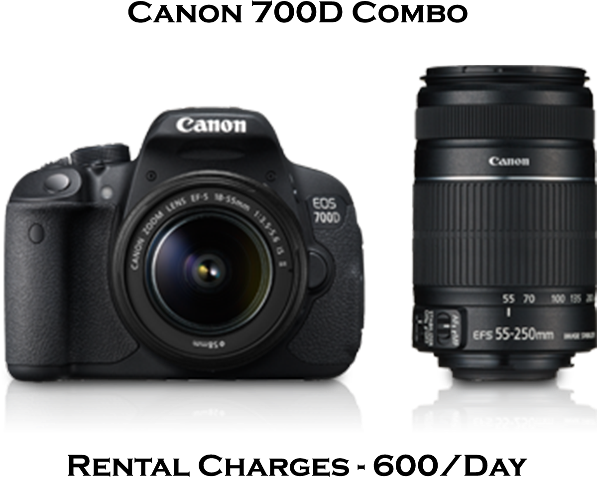 Canon700 D Cameraand Lens Combo
