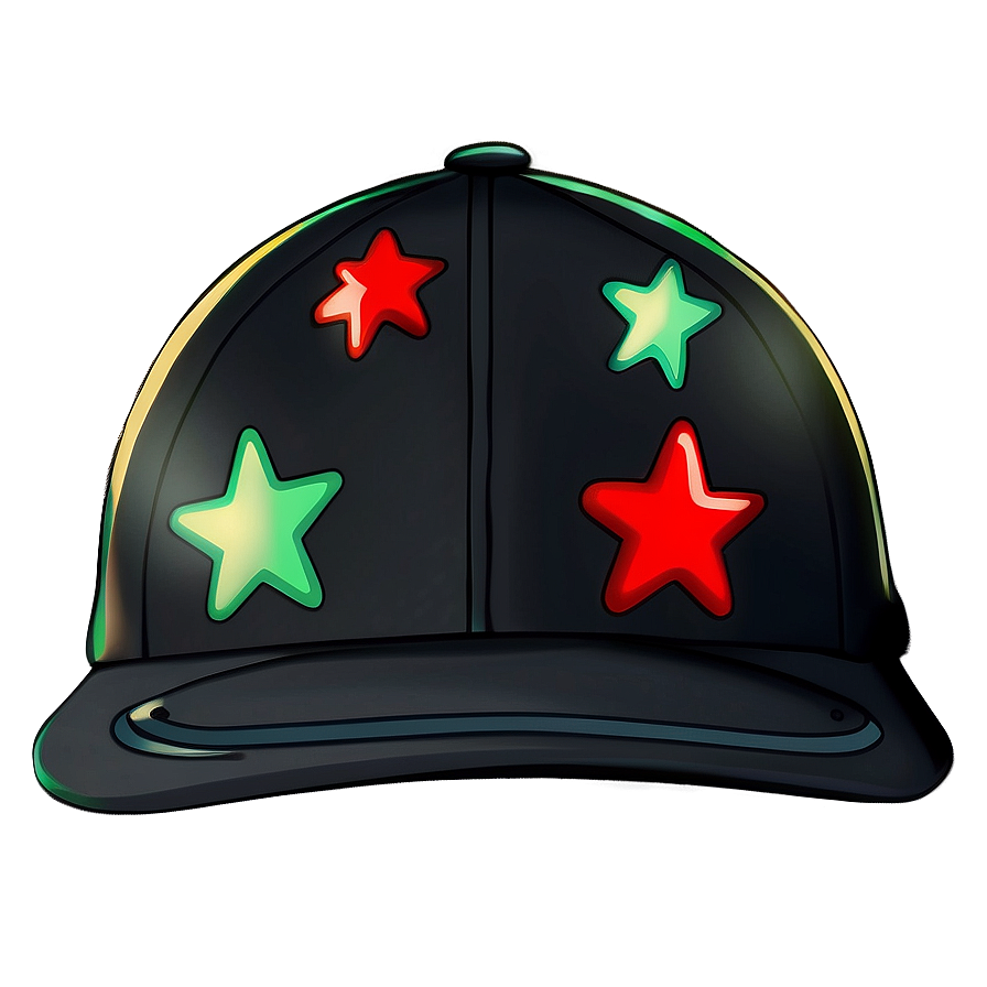 Cap Emoji With Stars Png 90