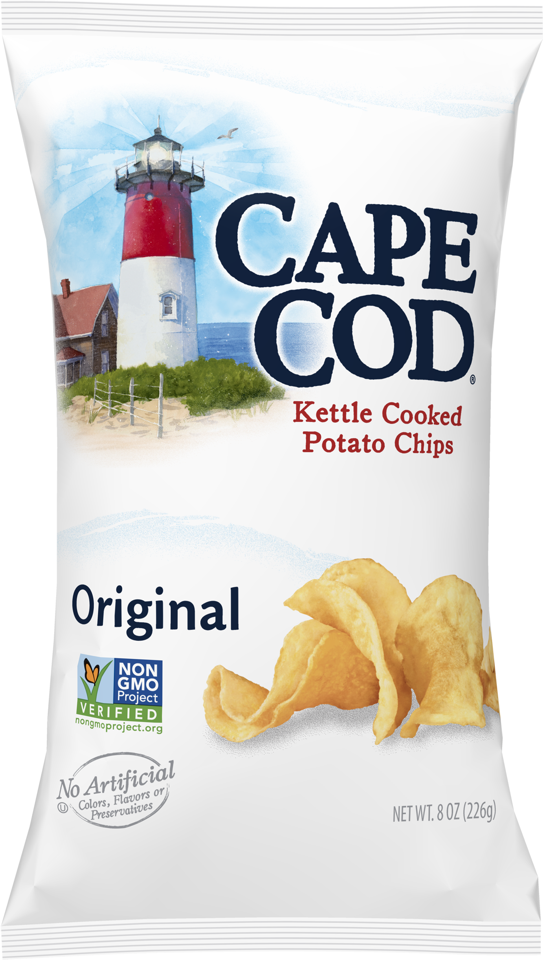 Cape Cod Original Kettle Cooked Potato Chips Bag
