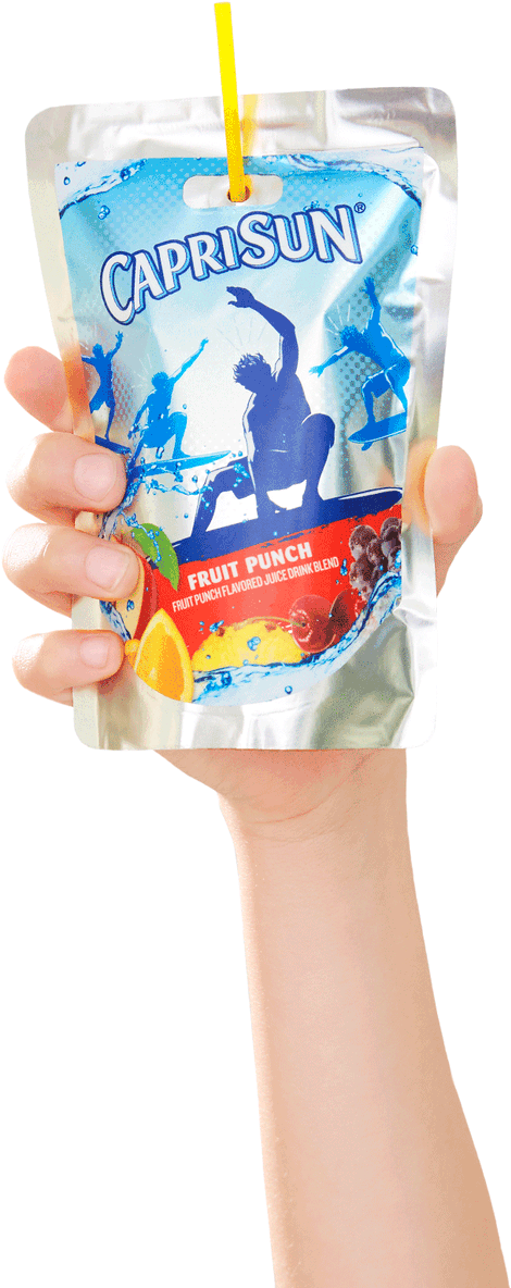 Capri Sun Fruit Punch Pouch Handheld