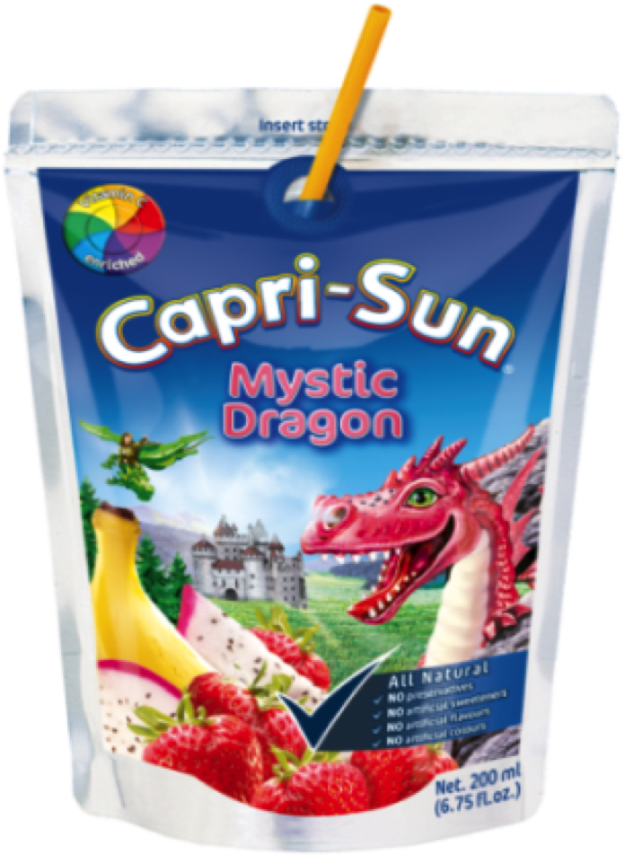 Capri Sun Mystic Dragon Flavor Pouch