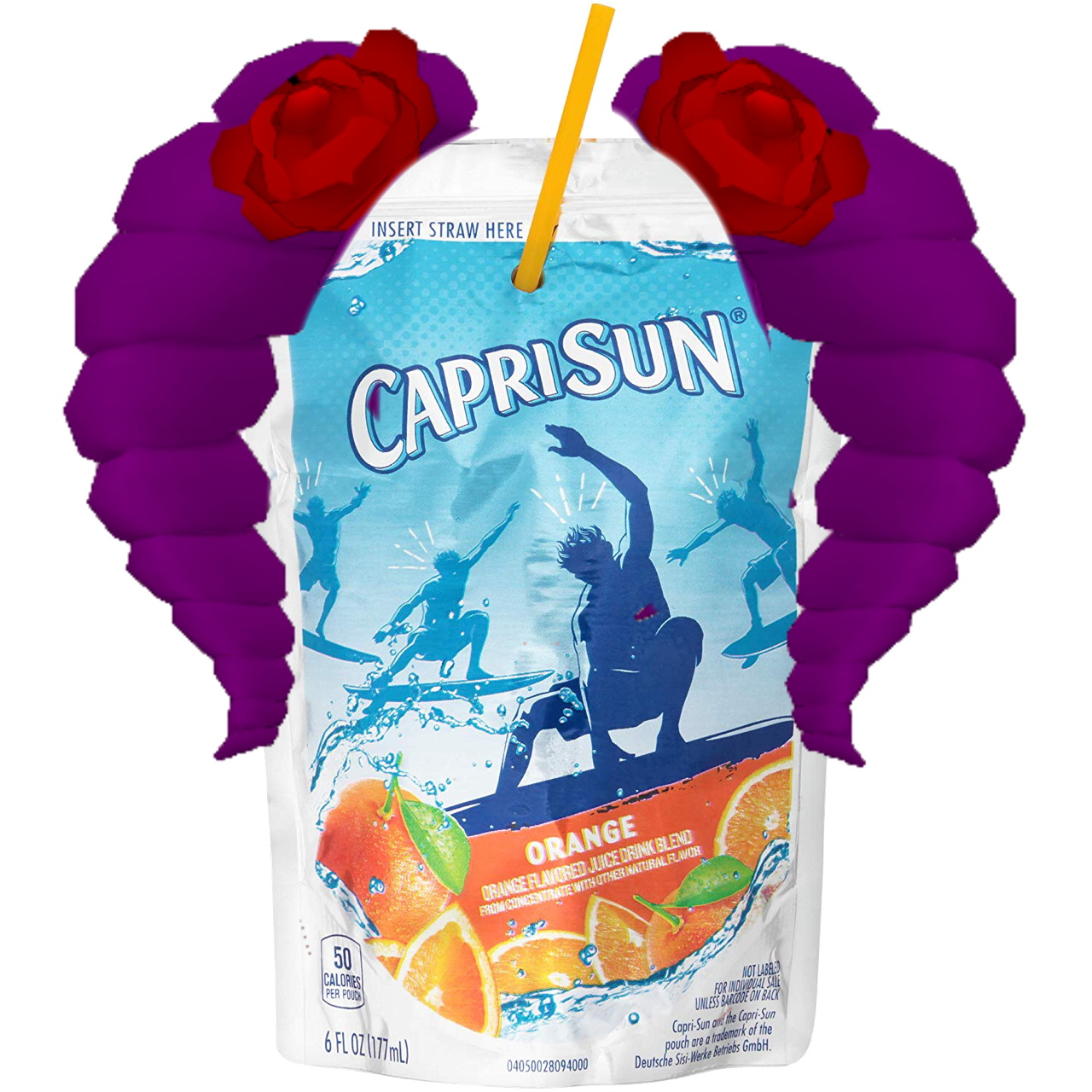 Capri Sun Orange Flavor Pouch