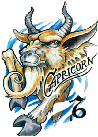 Capricorn Zodiac Art