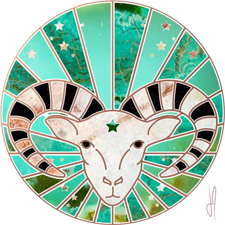 Capricorn Zodiac Sign Artwork