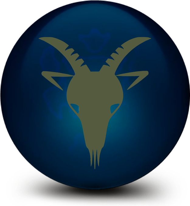 Capricorn Zodiac Symbol Button