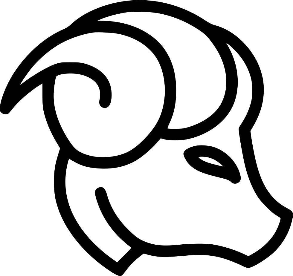 Capricorn Zodiac Symbol Outline