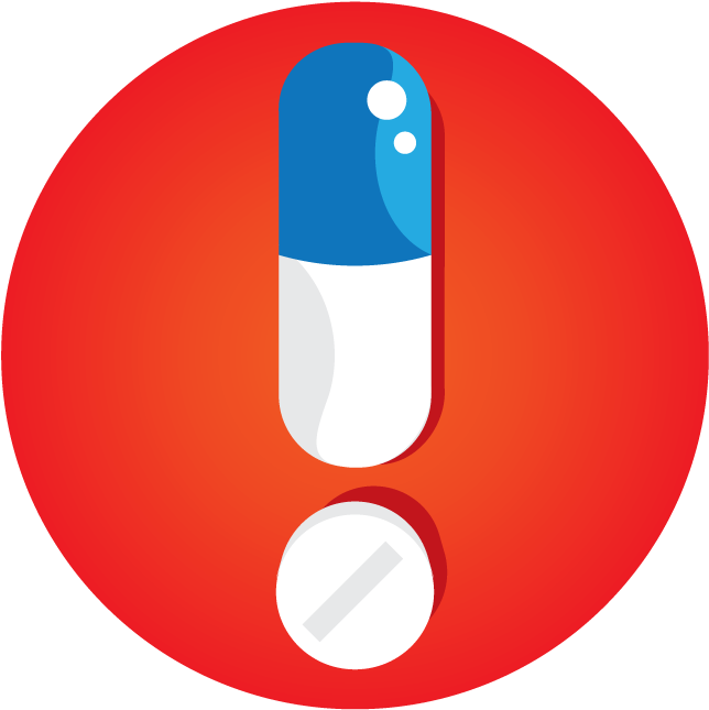 Capsuleand Tablet Medication Illustration