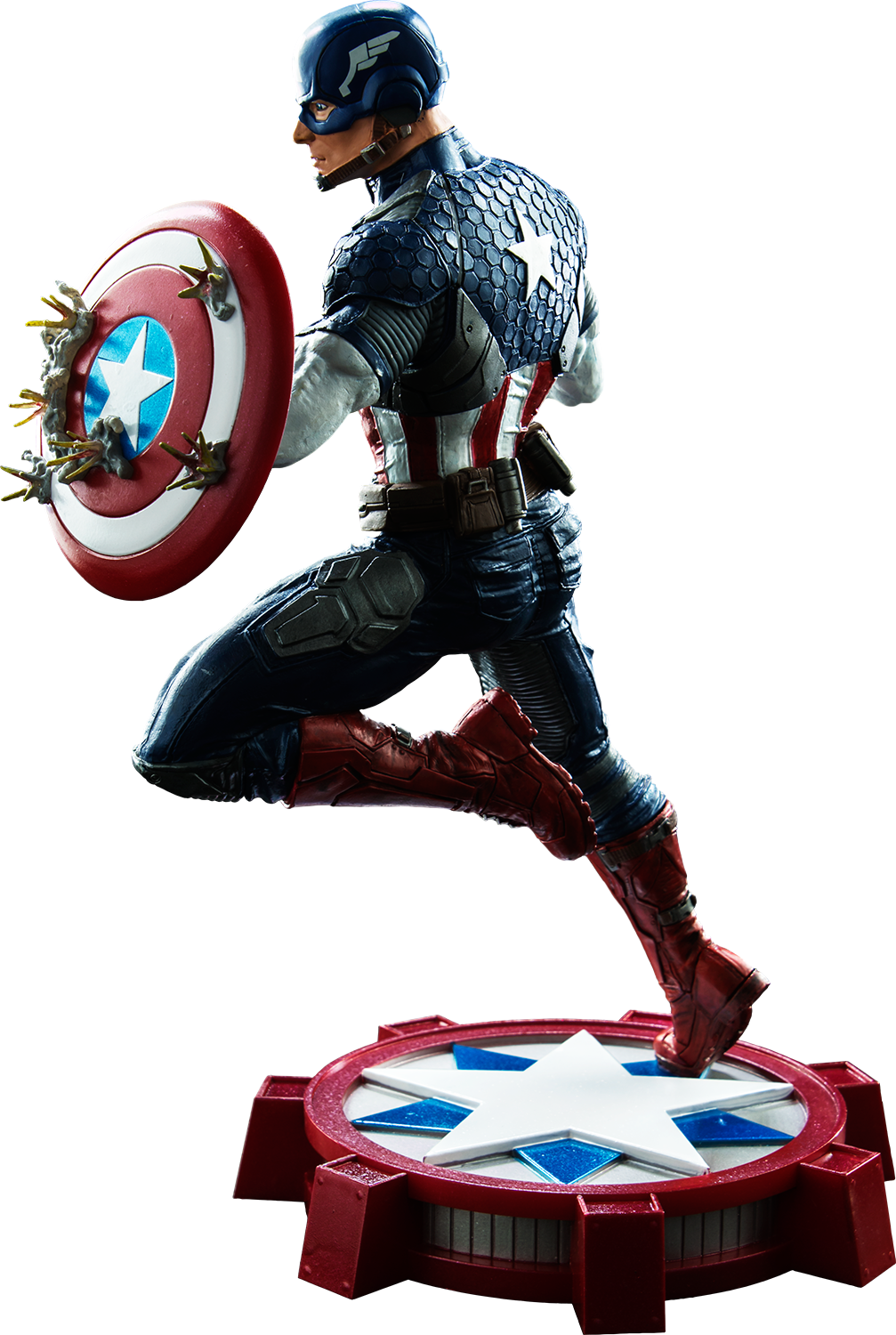 Captain America Action Pose