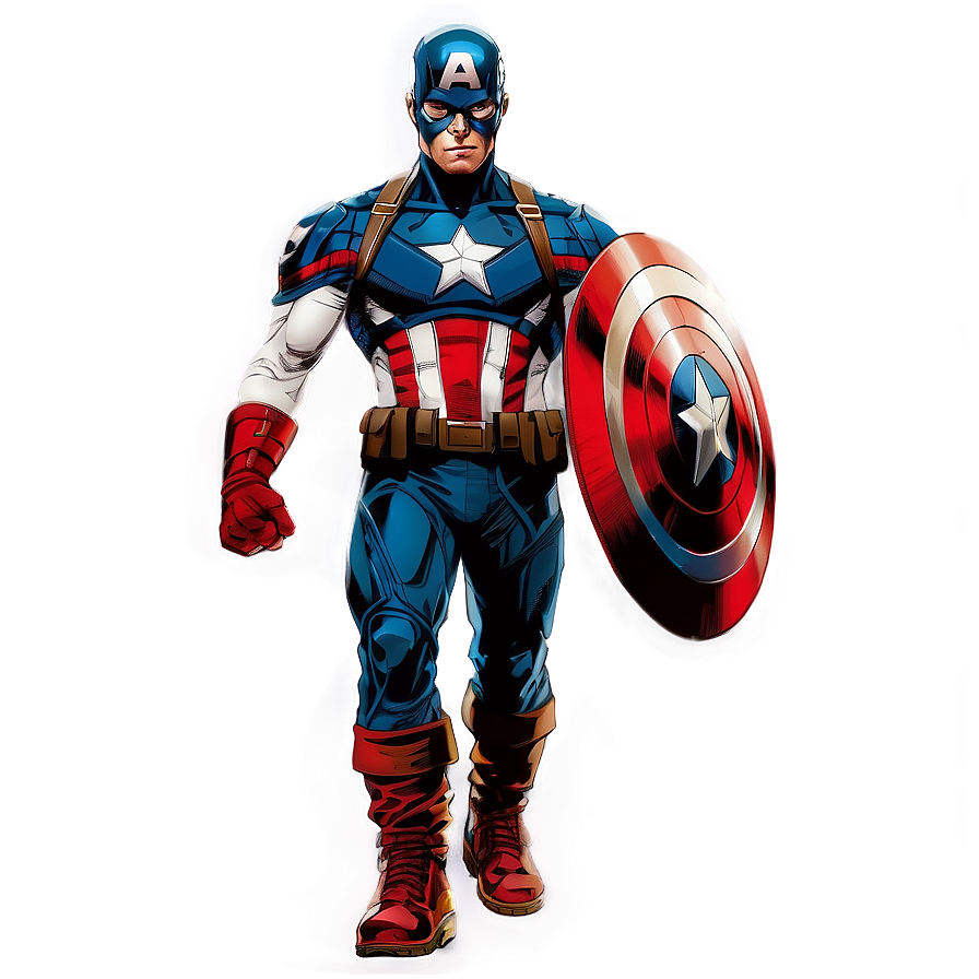 Captain America Marvel Comics Png Nms