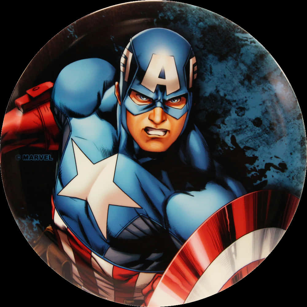 Captain America Shieldand Portrait