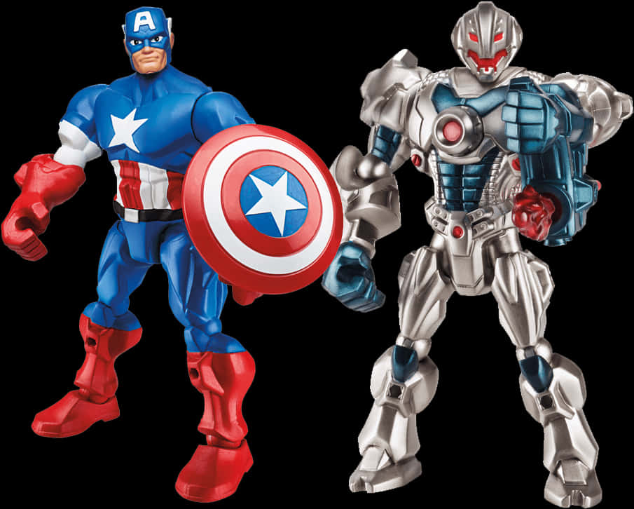 Captain Americaand Ultron Action Figures