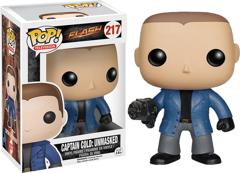 Captain Cold Unmasked Funko Pop