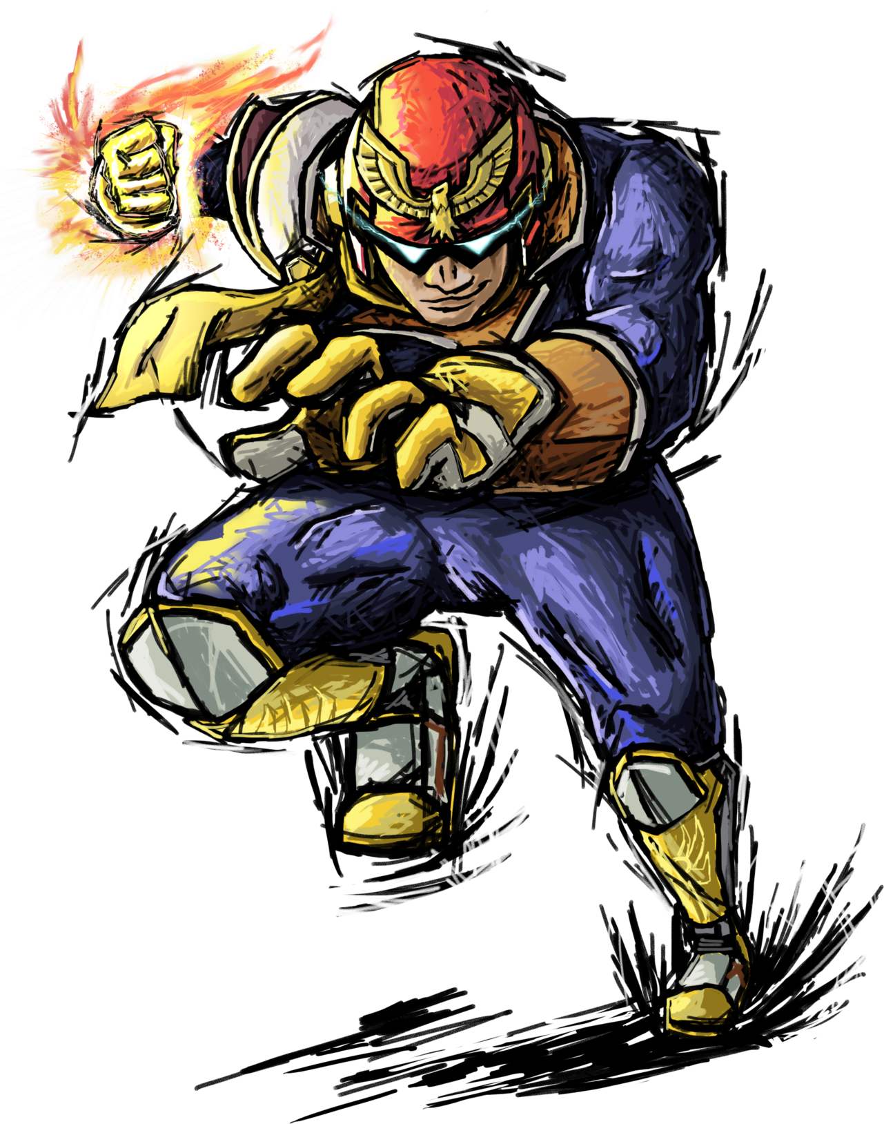 Captain Falcon Illustration