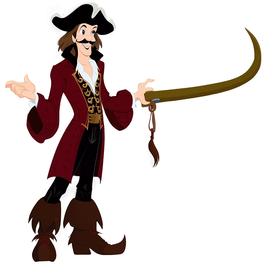 Captain Hook Peter Pan Png 33