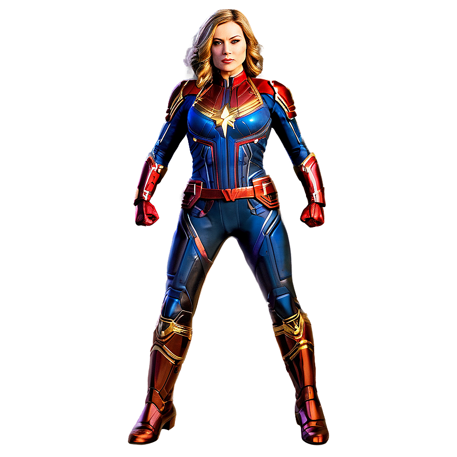 Captain Marvel Blast Png Omw