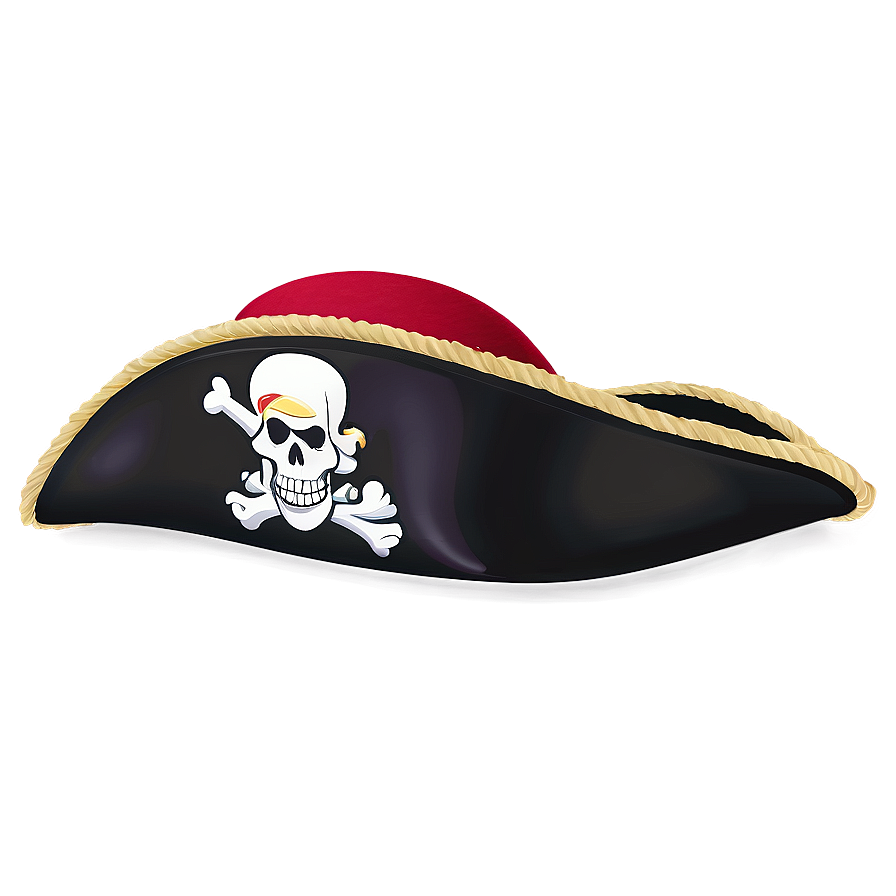 Captain's Pirate Hat Png 35