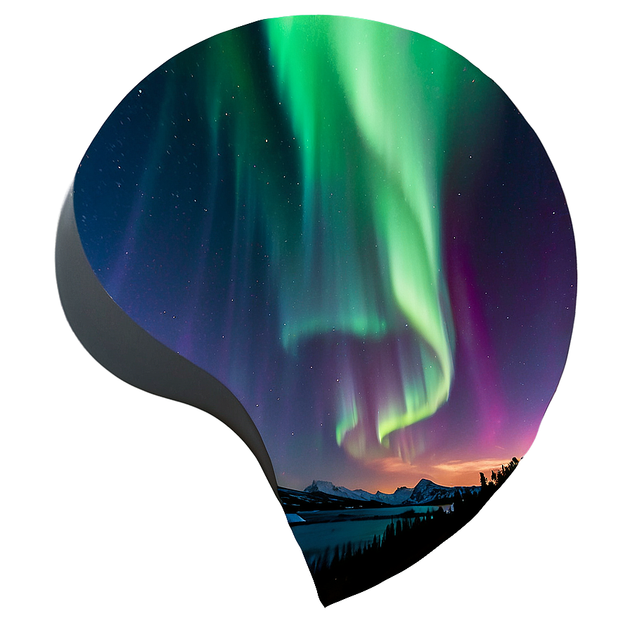 Captivating Aurora Borealis Png 24