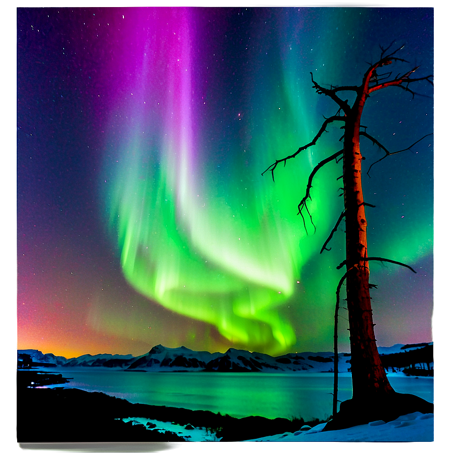 Captivating Aurora Borealis Png 59